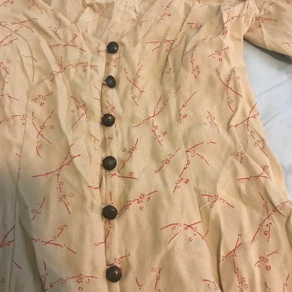 💙SOLD💙 UO Yellow Floral Dress - Picture 5 of 6